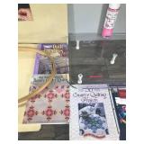 Quilting Stencils - Janome Quilters Companion Extended Table - Quilt Books - Perforated Paper - Quilt Basting Spray