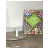 Quilting Stencils - Janome Quilters Companion Extended Table - Quilt Books - Perforated Paper - Quilt Basting Spray