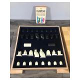 Michael Graves Checker & Chess Set with Chess Player Book