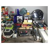 Lot of Hardware, Cleaners, Sealers, Paint Rollers and More