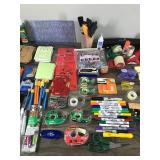 Craft Items - Paint - Glue Gun with Sticks - Paint Brushes - Paper - Tape - Scissors and More