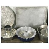 Metal Pizza Peel with Folding Handle - Muffin Pans - Bundt Pan - Pizza Pans - Dessert Pan - Baki g Pans & More