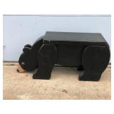 Wooden Bear Bench