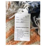 Lot of 7 Woven Rugs - 4 of the Still have the tags on them - Smoke Free