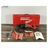 Heavy Duty Sawzall with Carrying Case & Accessories