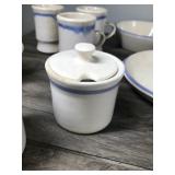 20 Piece Bowman Pottery Dish Ware Set - Fairfax, Vermont USA