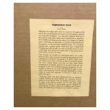 Framed Print by David Maass - “Temporary Stop”