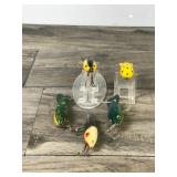 Lot of 5 Collectible Whopper Stopper Fishing Lures
