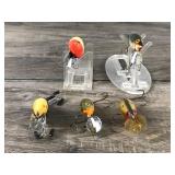 Lot of 5 Collectible True Temper Fishing Shad’s