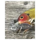 4 - Collectible Heddon Fishing Lures - Pumpkin Seed - Crazy Crawler - Baby Torpedo - Tiny Spook