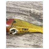4 - Collectible Heddon Fishing Lures - Pumpkin Seed - Crazy Crawler - Baby Torpedo - Tiny Spook