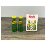 Vintage Squirt Salt and Pepper Shakers in Original Box
