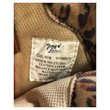 Tony Lama Lucky Star Cow Girl Boots - Size 8.5 B