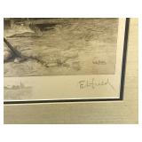 Framed and Signed Picture by Edward Loyal Field