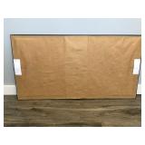 Framed Picture of a Farm with Pheasants