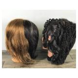 2 - Burmax Mannequins Tammie and Keke - Training Mannequins for Hair Stylists