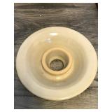 Vintage Marshall Pottery Inc 3 Gallon Butter Churn Crock with Lid and Stir Stick - Marshall, Texas Marshall