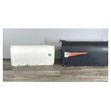 2 - Metal Mailboxes