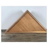 American Flag with Display Case