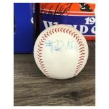 1997 Ken Griffey Jr. Starting Line Up Doll - Wheaties Ceral 1991 Minnesota Twins World Champions Box (Kirby Puckett & Kent Hrbek - Twins baseball with signature - Ken Griffey Jr Beanie Baby