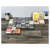 Music Cassette Tapes & 8 Track Tapes - Aerosmith - Elvis - Hank Williams - Deep Purple - Steve Miller Band and More
