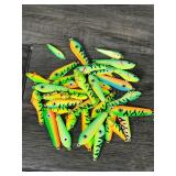 Large Lot of Lead Weighted Fishing Lures