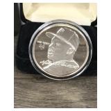 Kirby Puckett Minnesota Twins One Troy Ounce .999 Fine Silver Coin - The Highland Mint - SN#2311