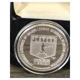 Kirby Puckett Minnesota Twins One Troy Ounce .999 Fine Silver Coin - The Highland Mint - SN#2311
