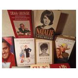 Box of Autobiographies and biographies of famous people
