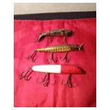 3 Vintage Musky lures