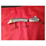 Vintage Burmek Secret Bait jointed fishing lure (Introdused to the market in 1953 by Tony and Fred Burmek)