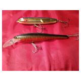 2 Musky fishing lures