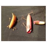 5 Vintage fishing lures