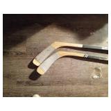 Titan TSM 22 and Christian Superlite 5000 hockey sticks