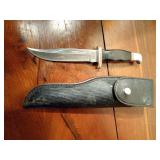 G 96 brand hunting knife set with sheath