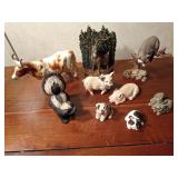 Lot of ceramic figurines