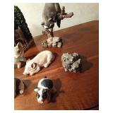 Lot of ceramic figurines