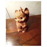 Squirrel ceramic cookie jar by Ayner