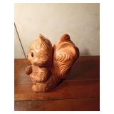 Squirrel ceramic cookie jar by Ayner