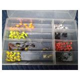 Tackle box of Lead Heads