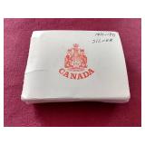 Beautiful Rainbow Toned 1971 Canadian Silver Half Dollar