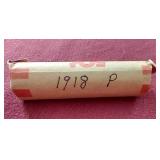 1918 Wheat Penny Roll