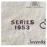 Nice Looking 1953 Red Seal $2 Note