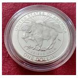 1999 Yellowstone Commemorative Silver Dollar