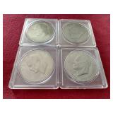 (4) Eisenhower Dollars