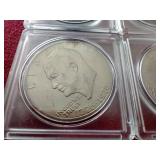 (4) Eisenhower Dollars