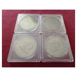 (4) Eisenhower Dollars