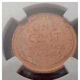 1942 Wheat Penny - NGC MS65 RD