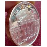 High Relief Donald Trump 2 oz Silver Round