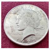 Beautiful 1923 Peace Dollar